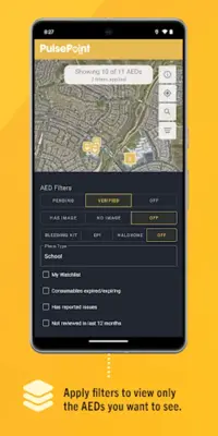 PulsePoint AED android App screenshot 1